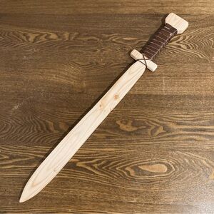 Handcrafted Wooden Sword - Cosplay, Sword Play, Halloween Prop